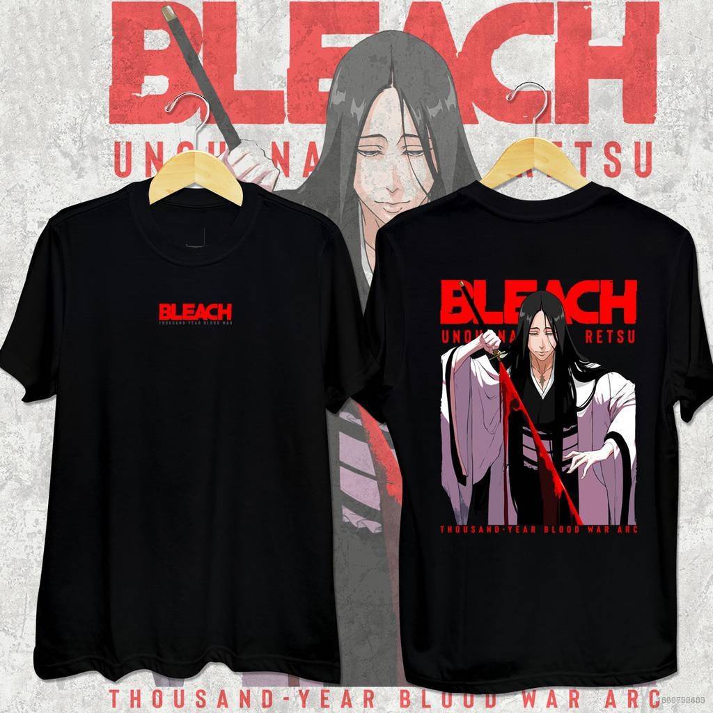 HQ6 Camiseta BLEACH Anime Manga Curta Unisexo Unohana Retsu Tamanho QH6