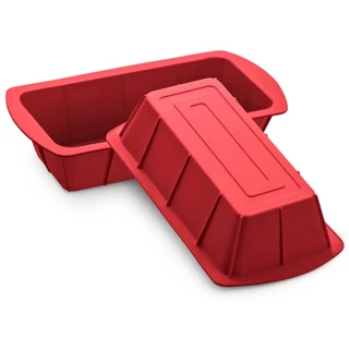 Forma Silicone Pão 20Cm Vai No Forno Air Fryer Microondas Assadeiras Antiaderente Cozinha Fácil Desenformar Sem Grudar