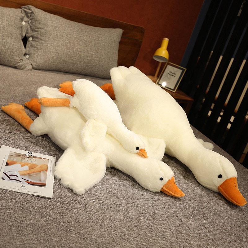 Brinquedos De Pelúcia De Pato Boneca Adormecida Gigante Recheada Macia