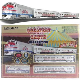 FERRORAMA COM TREM TRILHOS BACHMANN GREATEST SHOW 00749 1/87