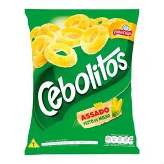 ROTA DA GULA - Salgadinho Elma Chips Baconzitos 103g Cebolitos