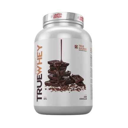 True Whey Isolado e Hidrolisado Gourmet Dark Chocolate 837g True Source