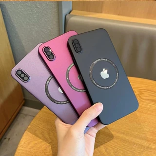 Capa Magnética De Luxo Para PC Com Revestimento Ultrafino iPhone 11 11 Pro MAX Frosted Skin Feel Hard Case X XR XSMAX 7plus 8plus Traseira De Proteção Contra Choques