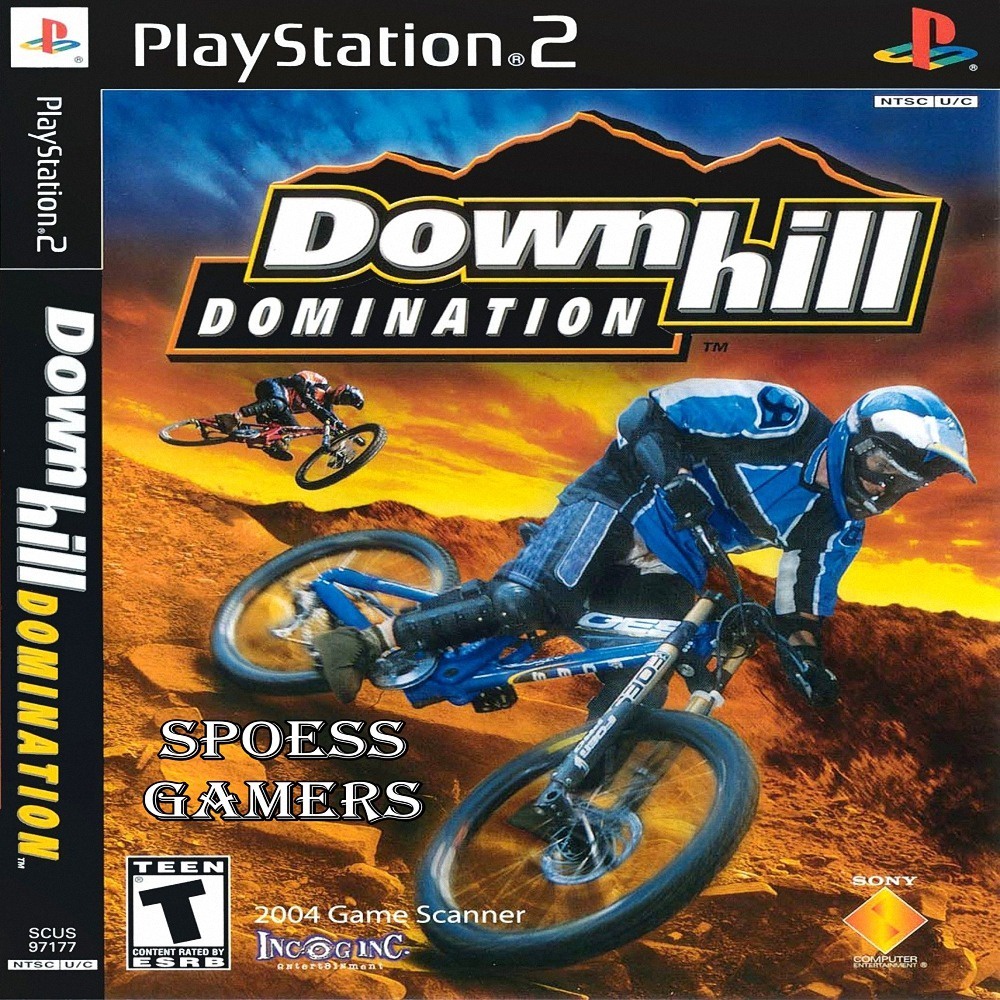 Downhill Domination Ps2 Montain Bike Patch Compra Ja Shopee Brasil