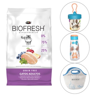 Ração Biofresh para Gatos Adultos 1,5kg + item sortido
