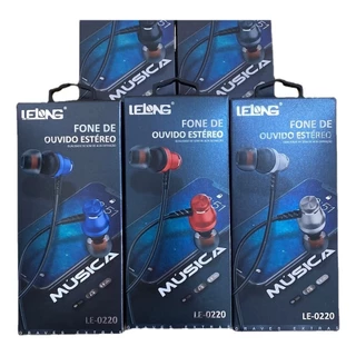 Fone De Ouvido Alta Definição Lelong Le-0220