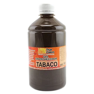 GEL ENVELHECEDOR 500 ML BASE DÁGUA TABACO - TRUE COLORS
