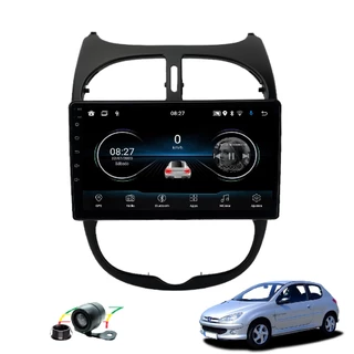 Kit Central Multimidia 9 Polegadas Android Peugeot 206 2004 a 2008