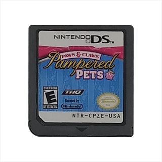 Nintendo DS Play THQ Paws & Claws Pampered Pets Game 2009