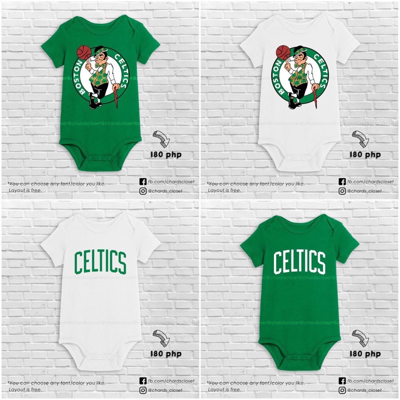 Kristaps Porzingis Yellow Boston Celtics Green Newborn & Infant Bodysuit -  Celtics Store