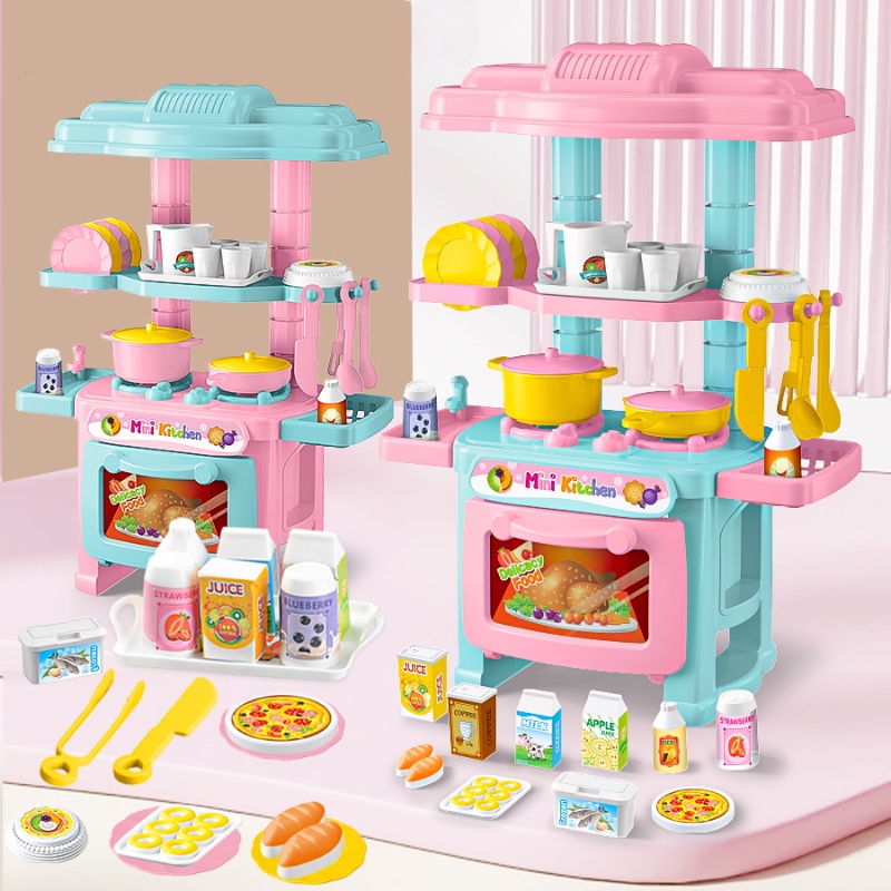 Brinquedos De Cozinha Miniatura Crianças Definir Comida Simulação Casa De  Jogo Educativos Presente Para A Menina Menino - Escorrega o Preço