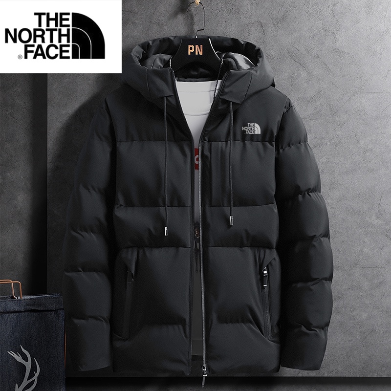 The North Face Camiseta De Algodão Com Mangas Curtas Estampa De Rosto Norte  - Escorrega o Preço