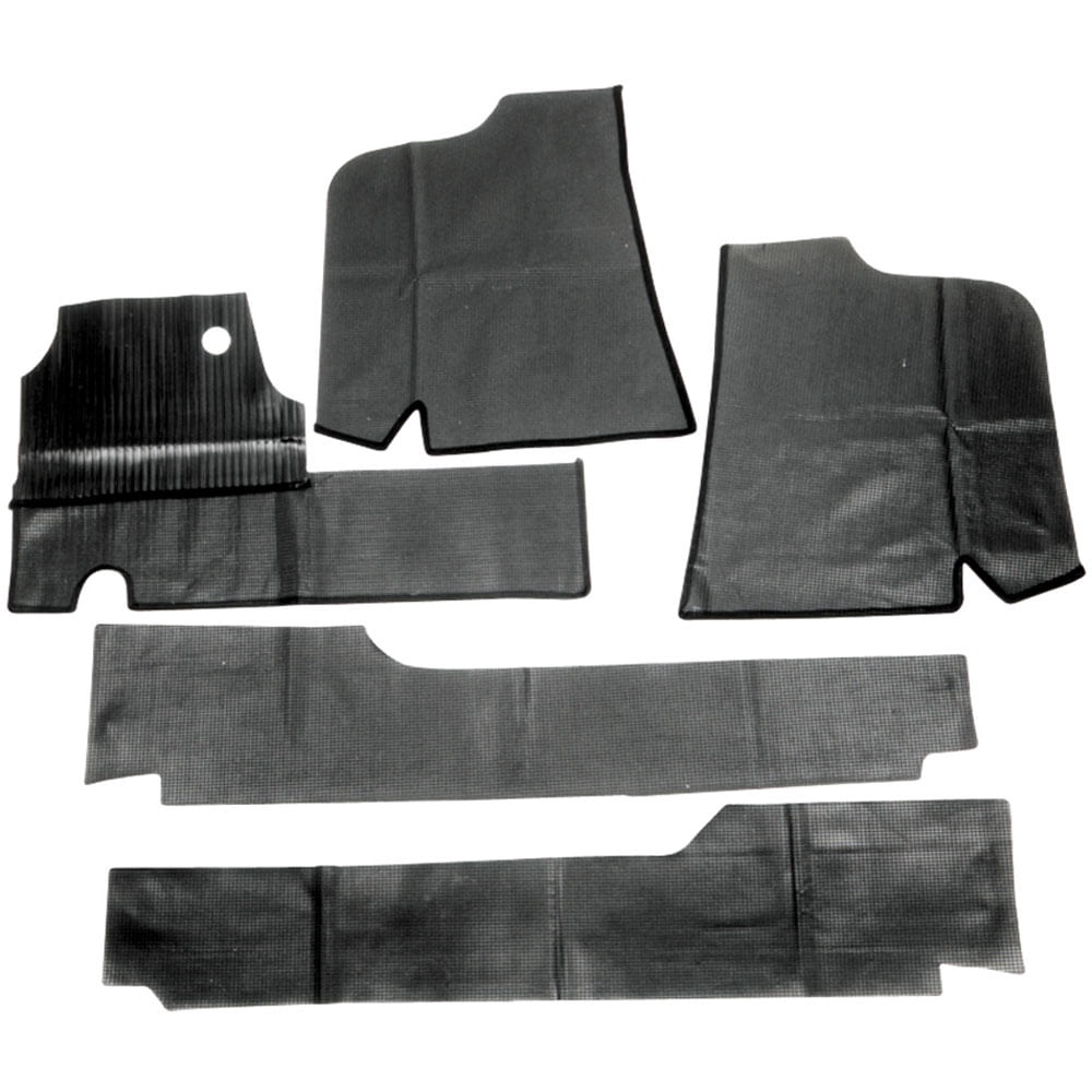 Forracao Assoalho Fusca 1971/1974 Preto Extintor Carrapato