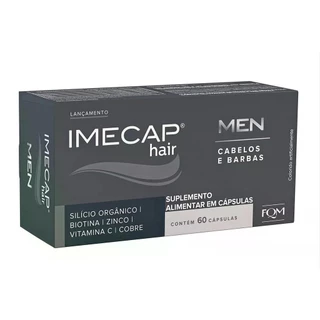 Suplemento Alimentar Imecap Hair Men 60 Cápsulas