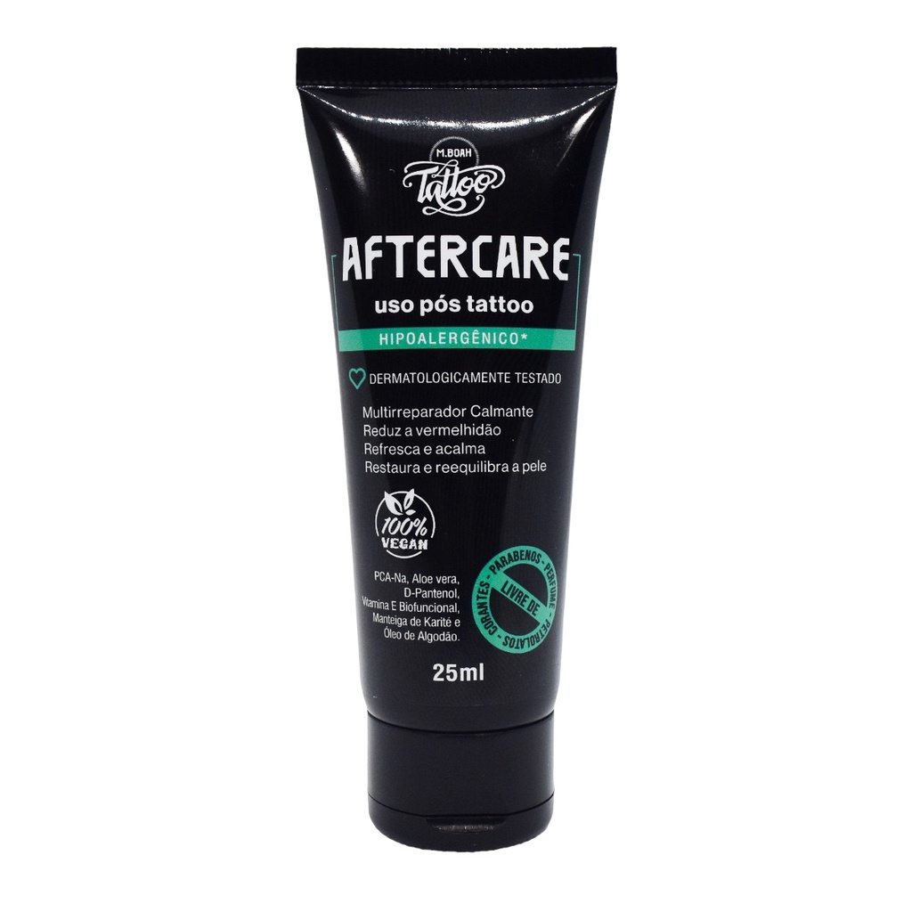 Pomada Tattoo Cicatrizante Tatuagem Mboah Aftercare 25Ml | Shopee Brasil