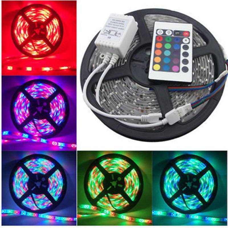 Fita Led Metros Rgb Prova D Agua Smd V Ip Shopee Brasil