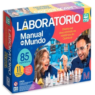 Kit 85 Experiências Laboratório Manual do Mundo - Nig 1640