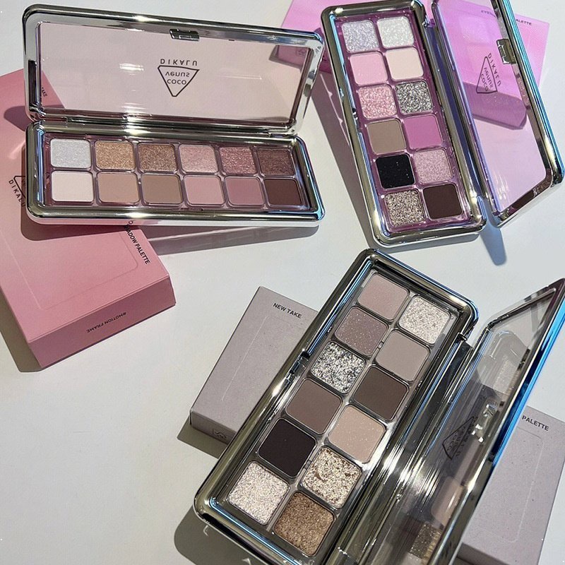 DIKALU Eye Shadow Daily Advanced Makeup Maquiagem Avançada À Prova D'água Não Fácil De Desbotar Paleta De Sombra Perolada Usar