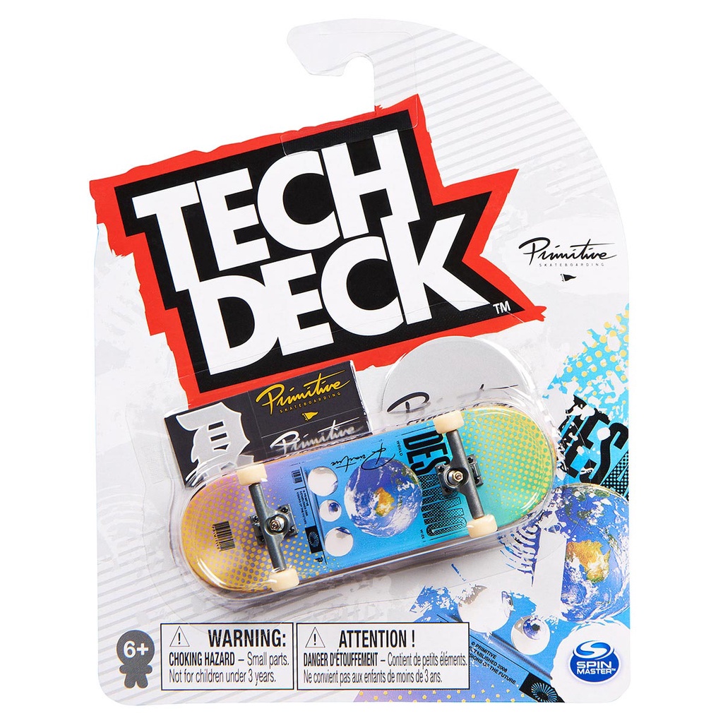 Skate de Dedo - Tech Deck - Ultra DLX - 4 Unidades - Sunny - Dgk - Coral