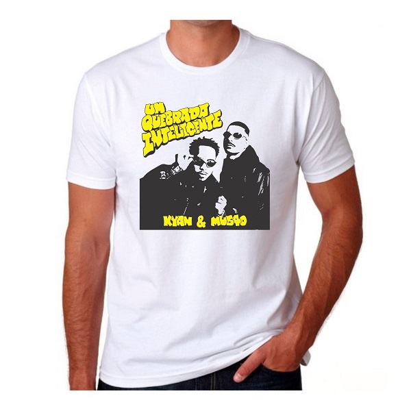 Camiseta Camisa Artista Kyan Um Quebrada Inteligente !