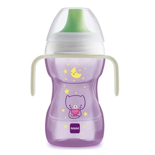 Copo Fun To Drink Night 270 Ml Rosa - Mam Baby