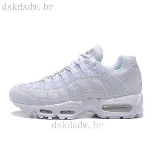 Max 95 Tênis Esportivo De Cano Baixo De Moda Branco Azul Rosa 36-46 Para Homens E Mulheres