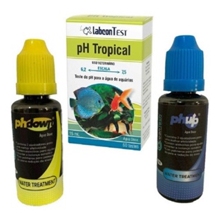 Combo Teste De Ph + Phdown E Phup Ocean Tech Corretores