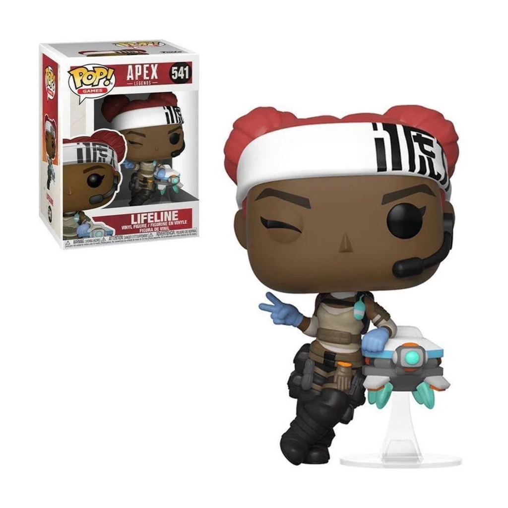 thumbnail image 2 of Autographed Apex Legends Lifeline Funko Pop 2 of 12