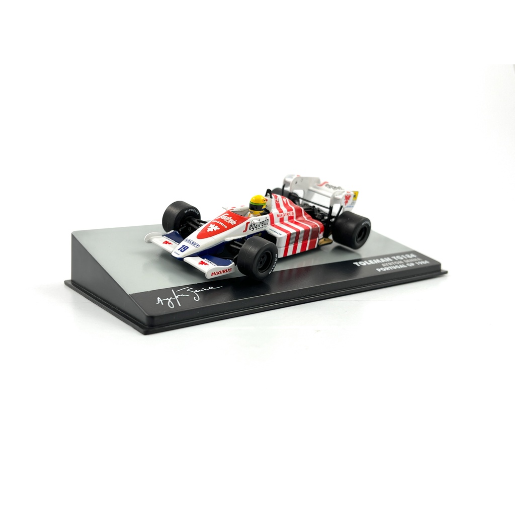 Coleção Lendas Brasileiras: Ayrton Senna Toleman TG 184 1984 - Ed 31