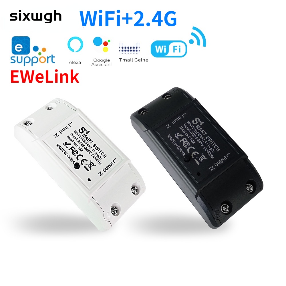 eWeLink WiFi Smart switch Suporte APP Alexa Google Home Controle De Voz