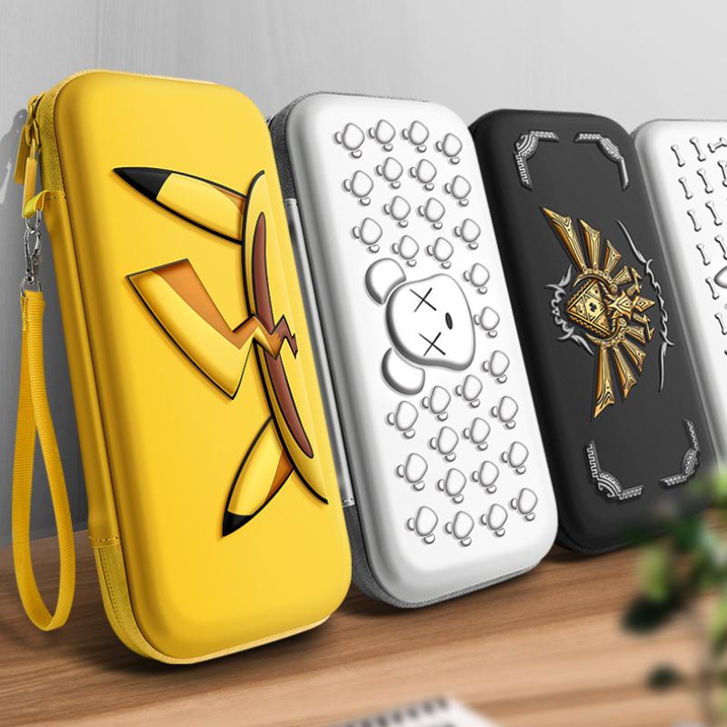 Case capa nintendo switch nintendo oled bolsa acess rios 3d zelda