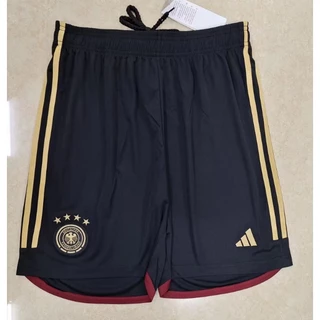Versão Tailandesa Qualidade 22-23 Game Season World Cup Equipe Alemã Home Away Black Ball Pants Calças De Treinamento De Futebol