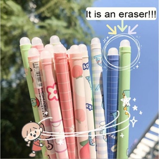 Caneta esferográfica kawaii, 10 cores, fofa, kawaii, novidade, para  estudante, escrita, canetas gel, material de escritório - AliExpress