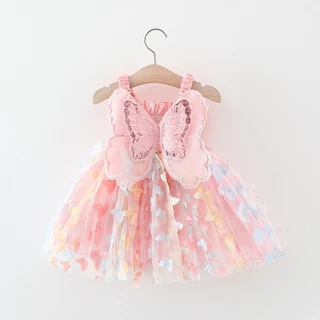 Roupas Para Crianças Vestido De Bebê Verão Princesa Linda Festa De Aniversário De Menina De 6 Meses A 3 Anos