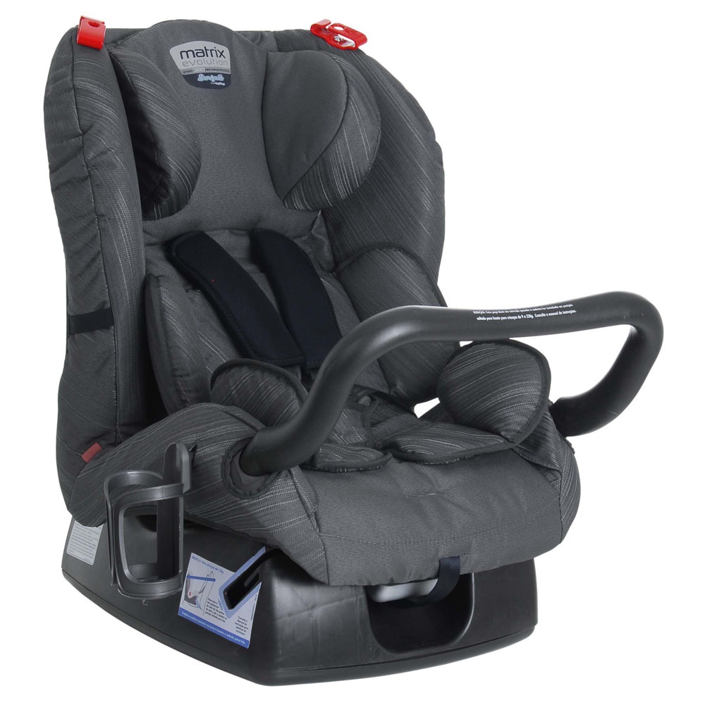 CADEIRA PARA AUTO MATRIX EVOLUTION CINZA REF: IXAU3048PR90 DE 0 A 25 KG - BURIGOTTO