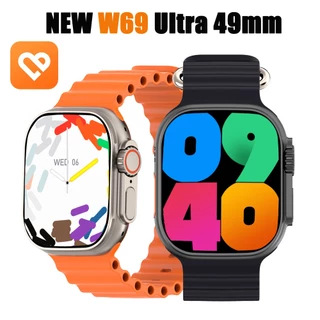 IWO W69 Ultra Smart Watch Series 8 Bluetooth Call Smartwatch Bússola De Chamada Carga Sem Fio Rastreamento De Rotas GPS