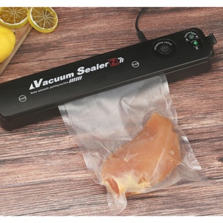 Máquina Seladora De Alimentos A Vácuo Com Saquinhos Bivolt Voltagem 110v/220v