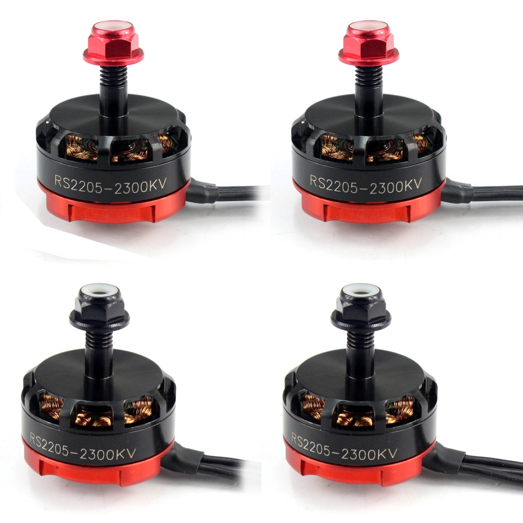 4PCS/lot RS2205 2205 2300KV CW CCW Motor Sem Escovas 3-4S Para FPV RC QAV250 X210 Multicóptero De Corrida