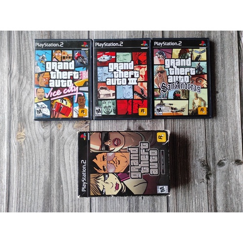 Gta Grand Theft Auto Trilogy Playstation 2 Ps2 [2306022]