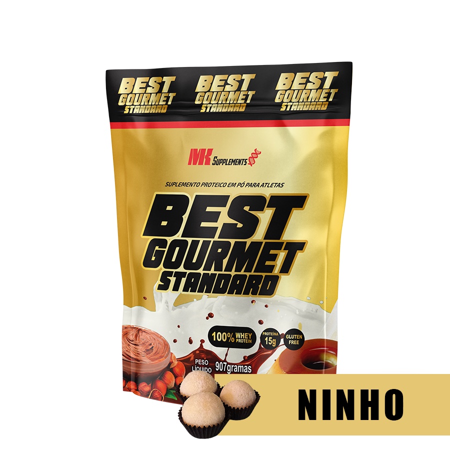 Whey Protein Best Gourmet Standard Refil 907g – MK Supplements