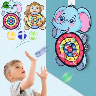 Montessori Dart Board para crianças, jogo de esportes, bola