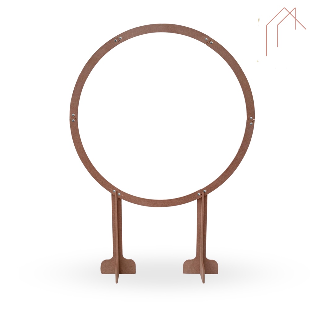 Painel Arco Redondo 2,10 Alt X 1,50 Decoração Festa Mdf Provençal Promo Magico