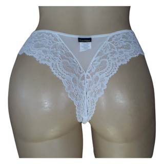 Calcinha Tanga Renda Fio Tamanho Especial Grand Plus Size 35