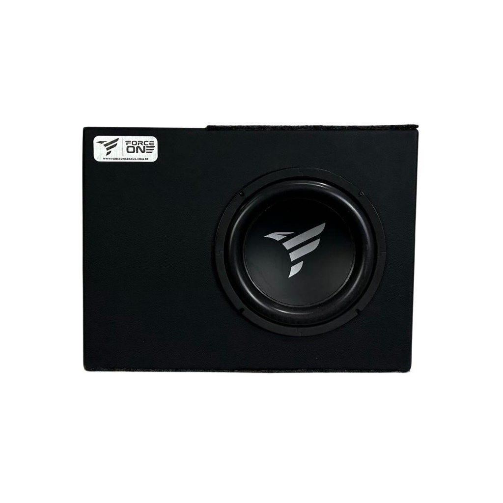 Caixa Slim Amplificada Automotiva Som Subwoofer 8" 3 Canais | Shopee Brasil