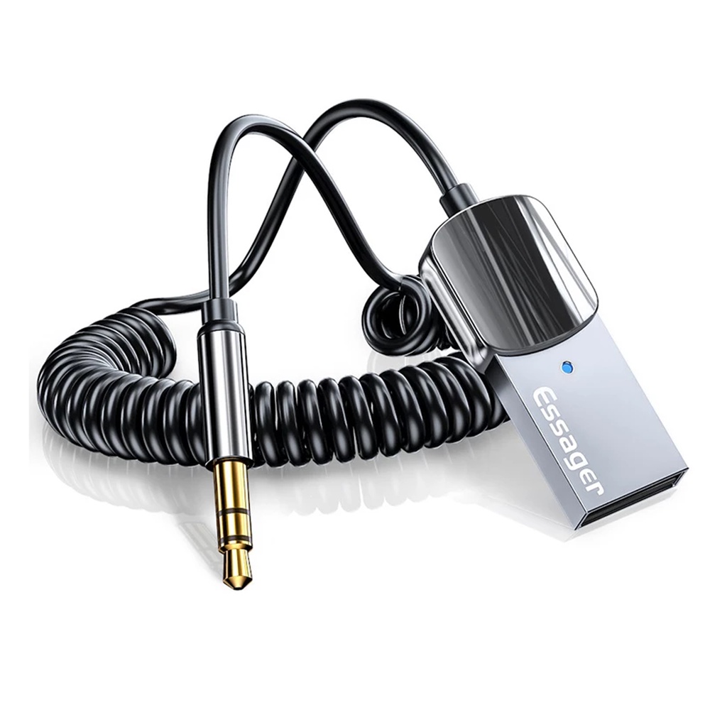 Adaptador Bluetooth 5.1 Usb P2 Carro Automotivo - Essager