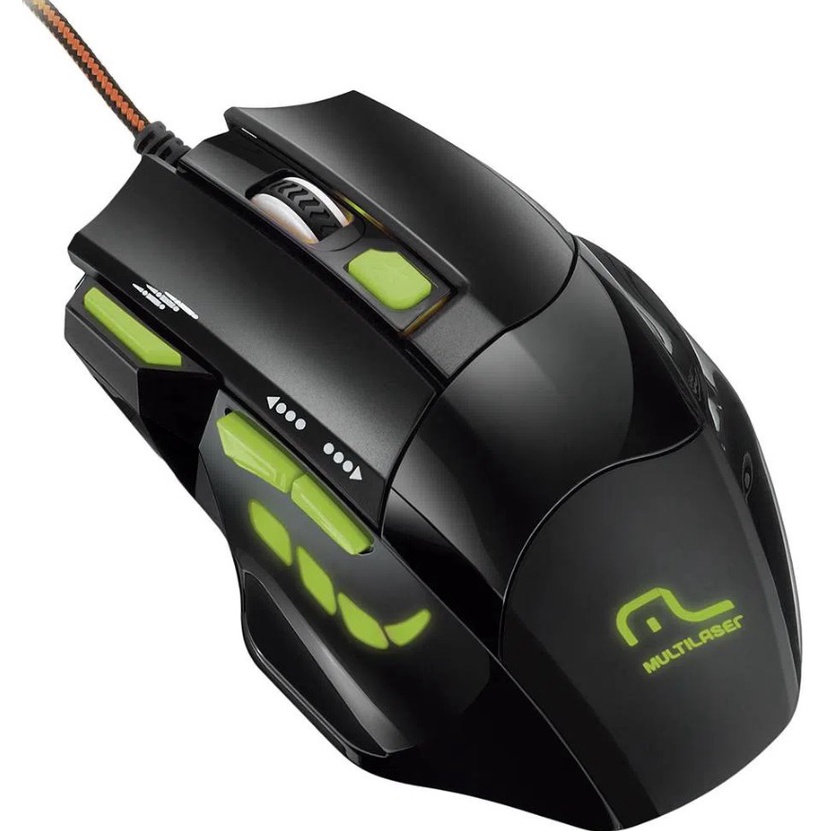 Mouse Fire Gamer MO208 Multilaser | Shopee Brasil