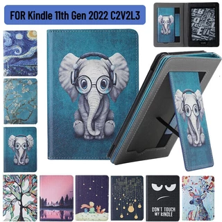 Para Kindle Amazon 11th Generation 2022 6 Polegadas C2V2L3 Capa De Couro À Prova De Choque