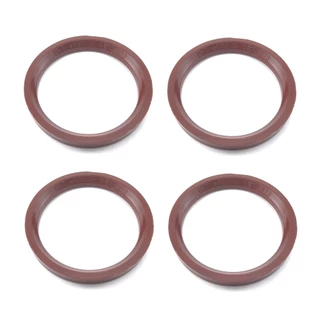 Kit 4 Anel Centralizador Renault p/Roda Scorro Ramlow Wheels Tsuya