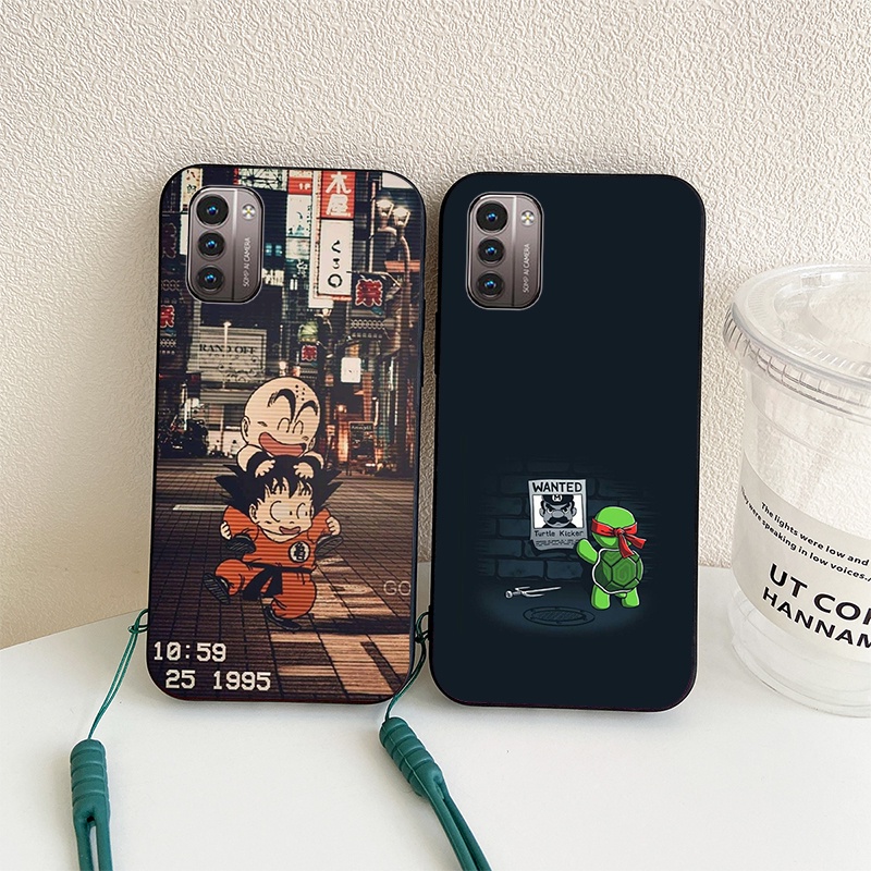 Cover In Pelle Con Portafoglio E Kickstand Per Nokia G11/G21 4G – Chiusura Magnetica, Marrone
