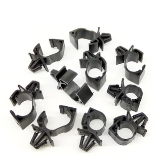 20 Pcs Cablagem De Caminhão Preto Para Carro Clipes De Fixação Fixos Abraçadeira De Cabo Universal